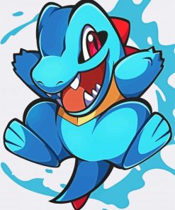 Totodile Pokemon Diamond Painting