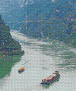 Yangtze River China Diamond Painting