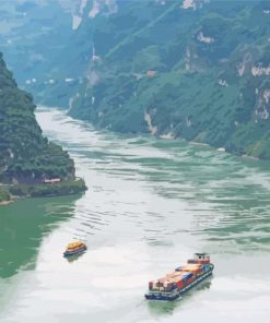 Yangtze River China Diamond Painting