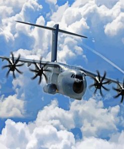 A400M Atlas Military Aircraft Diamond Painting