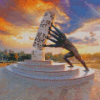 Al Zawraa Park Statue Diamond Painting