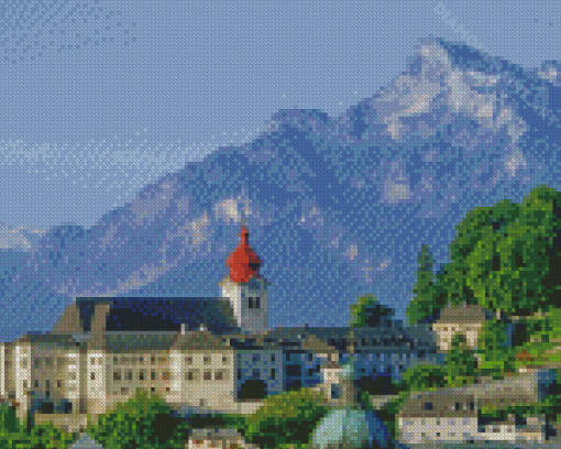 Austria Nonnberg Abbey Diamond Painting