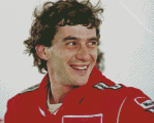 Ayrton Senna Diamond Painting