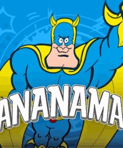 Bananaman Poster Diamond Painting