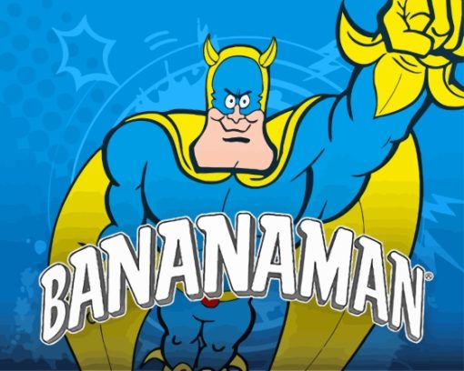 Bananaman Poster Diamond Painting