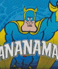 Bananaman Poster Diamond Painting