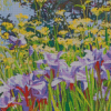 Bearded Iris Field Diamond Painting