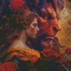 Beauty And Beast Diamond Painting