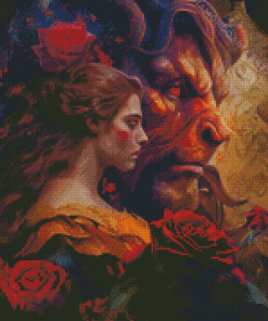 Beauty And Beast Diamond Painting