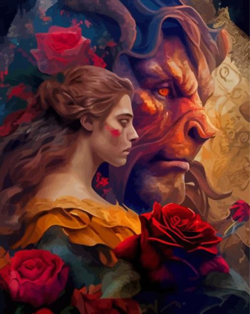 Beauty And Beast Diamond Painting