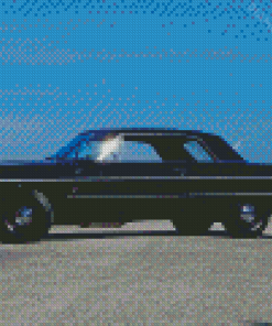 Black 64 Imapala Car Diamond Painting