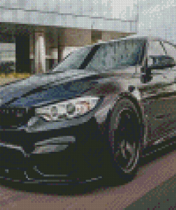 Black BMW M3 F80 Diamond Painting