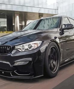 Black BMW M3 F80 Diamond Painting