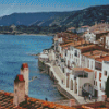 Cadaques Spanish Town Diamond Painting