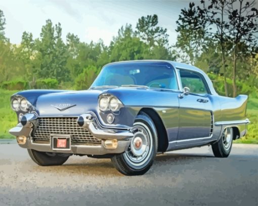 Cadillac Eldorado Car Diamond Painting