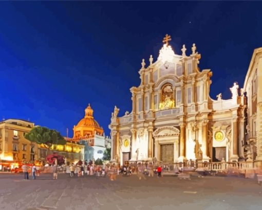 Cathedral Of Sant Agata Diamond Painting