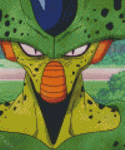 Cell Dragon Ball Z Diamond Painting