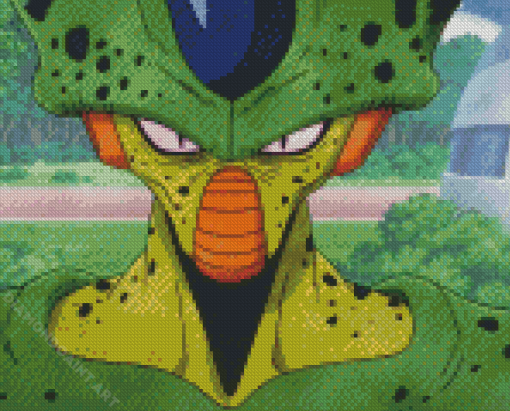 Cell Dragon Ball Z Diamond Painting