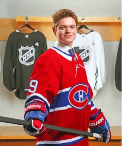 Cole Caufield Habs Diamond Painting