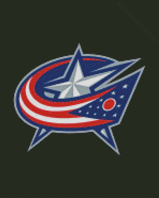 Columbus Blue Jackets Logo Diamond Painting