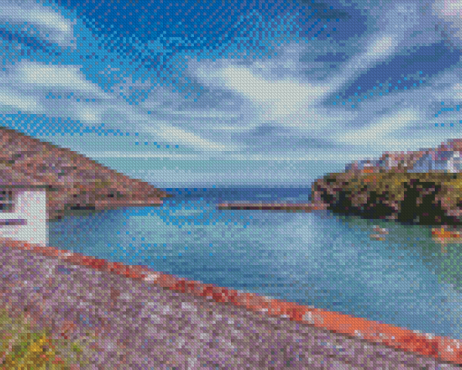 Cornwall Port Isaac Diamond Painting