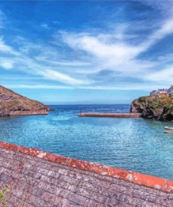 Cornwall Port Isaac Diamond Painting