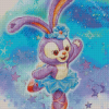 Dancing Stellalou Rabbit Diamond Painting