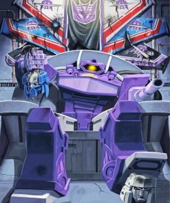 Decepticon Transformers Diamond Painting