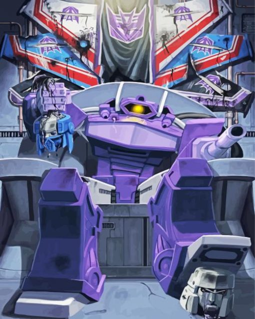 Decepticon Transformers Diamond Painting