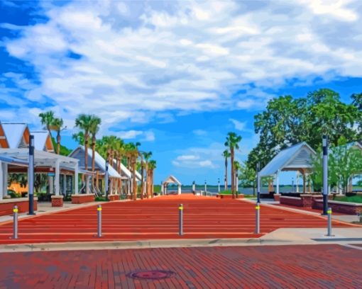 Kissimmee Lakefront Park Diamond Painting