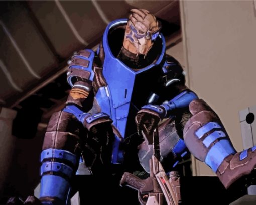 Garrus Vakarian Character Diamond Painting