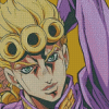 Giorno Giovanna Character Diamond Painting