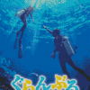 Grand Blue Poster Diamond Painting