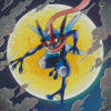 Greninja Pokemon Species Diamond Painting