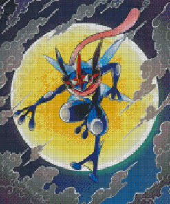 Greninja Pokemon Species Diamond Painting