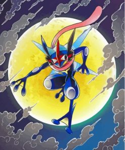 Greninja Pokemon Species Diamond Painting