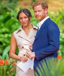 Harry And Meghan Celebrities Diamond Painting