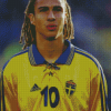 Henrik Larsson Player Diamond Painting