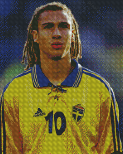 Henrik Larsson Player Diamond Painting