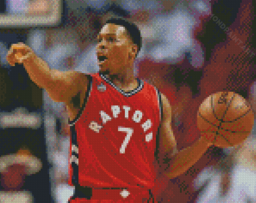 Kyle Lowry Professional Basketball Diamond Painting