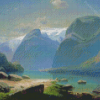 Lake In Swiss Diamond Painting