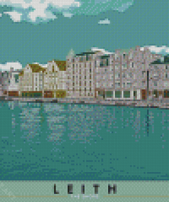 Leith The Shore Poster Diamond Painting