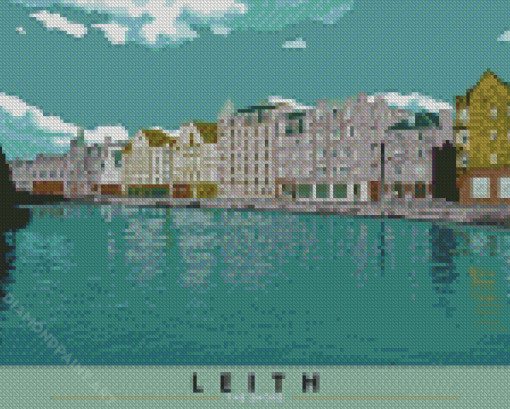 Leith The Shore Poster Diamond Painting