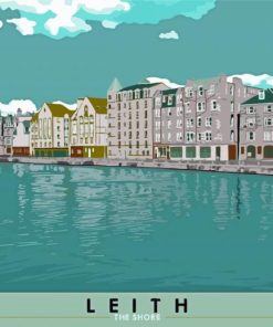 Leith The Shore Poster Diamond Painting