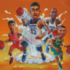 NBA 2k Video Game Diamond Painting