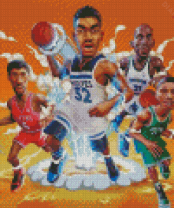 NBA 2k Video Game Diamond Painting