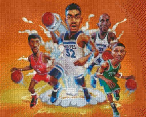 NBA 2k Video Game Diamond Painting