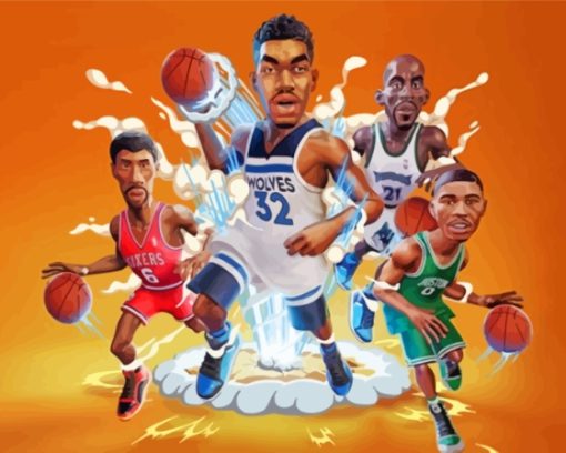 NBA 2k Video Game Diamond Painting