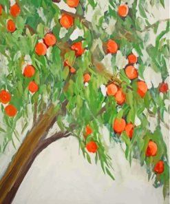 Peach Fruit Tree Diamond Painting