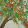 Peach Fruit Tree Diamond Painting